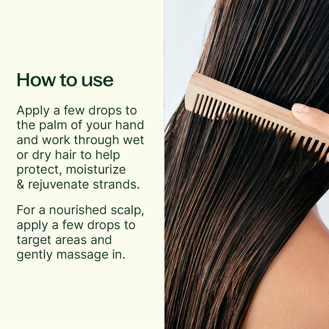 Hair Therapy Moisturize & Protect Hair Oil (Organic Argan Oil)