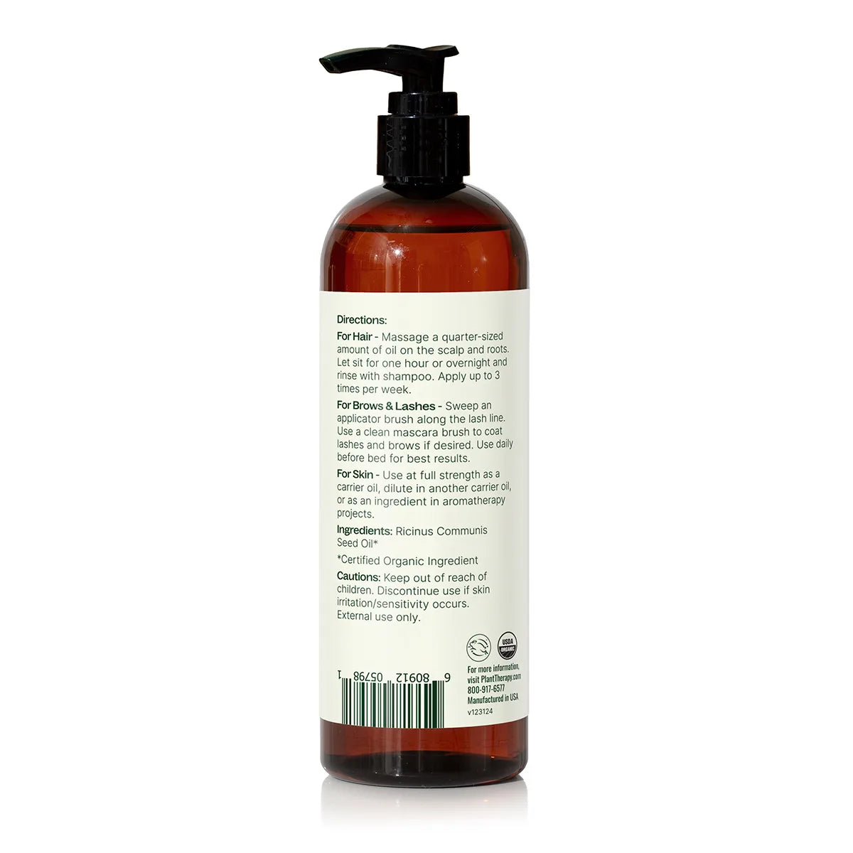 Organic Castor Carrier Oil - My American Goods