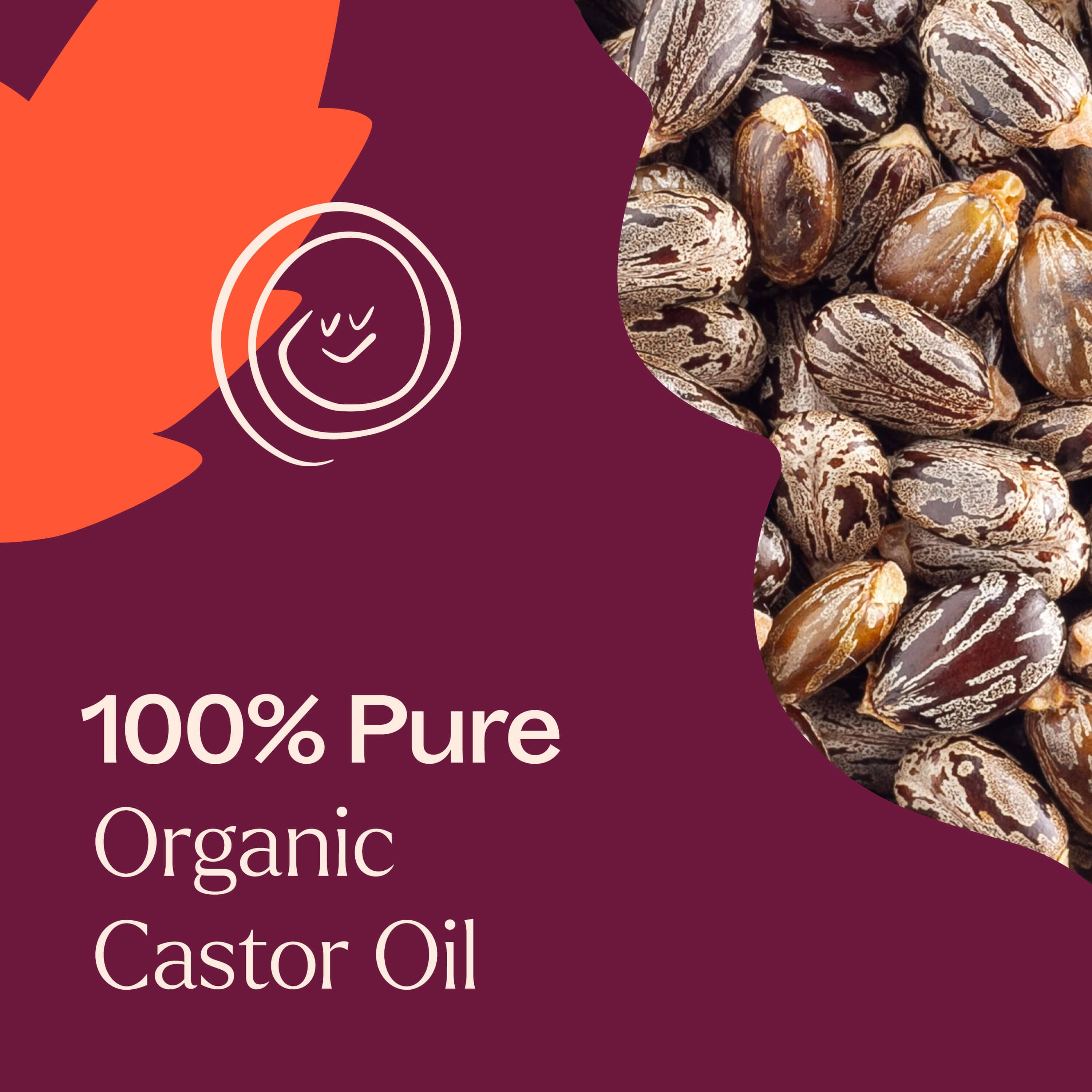 Plant Therapy Hair & Skin Care 4 oz Organic Castor Oil