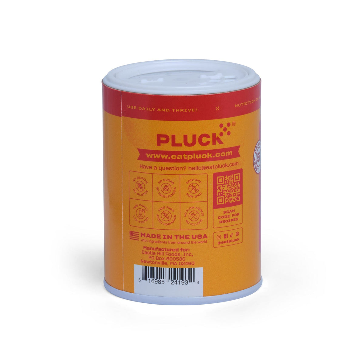 Pluck Seasoning Shaker Pluck Original – Animal-Based Superfood Seasoning
