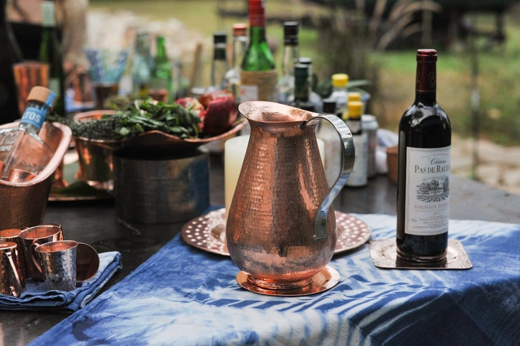 Sertodo Coasters Napa Copper Bottle Coasters