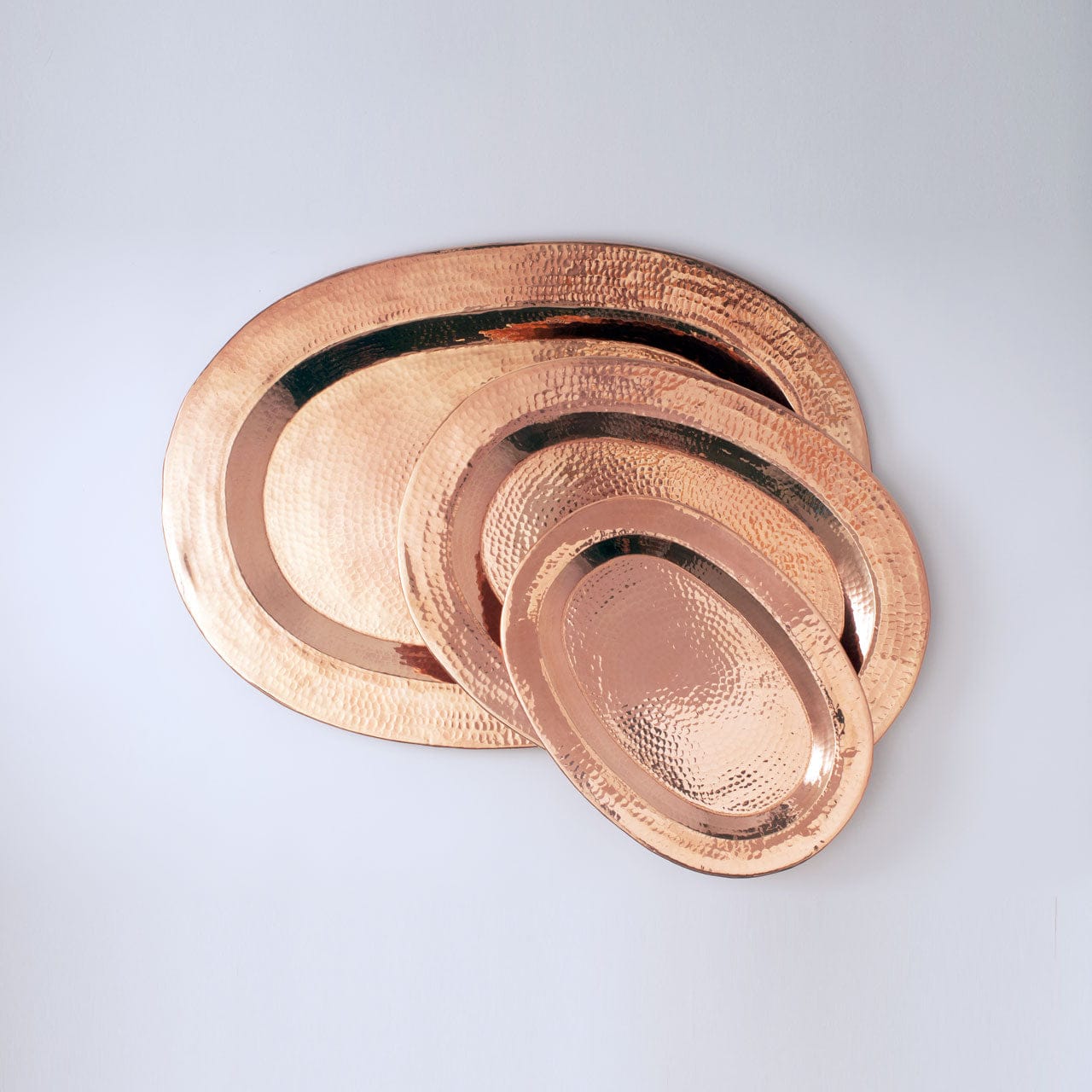 Sertodo Plates & Platters 16" x 11" Copper Thessaly Oval Platter