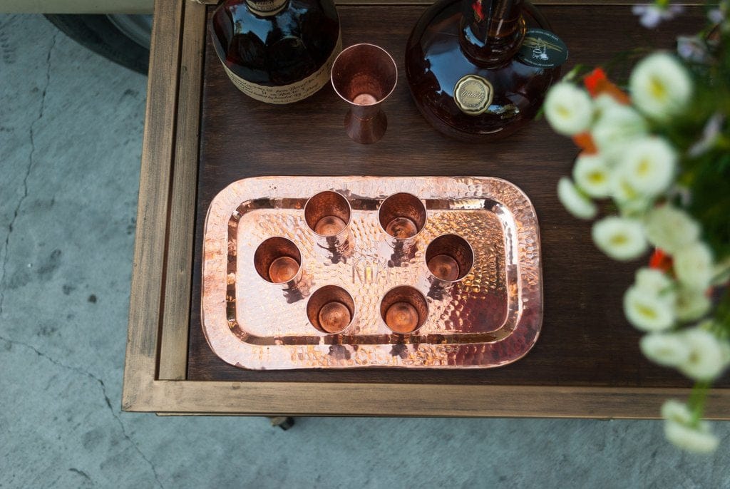 Sertodo Plates & Platters Copper Charolita Tray