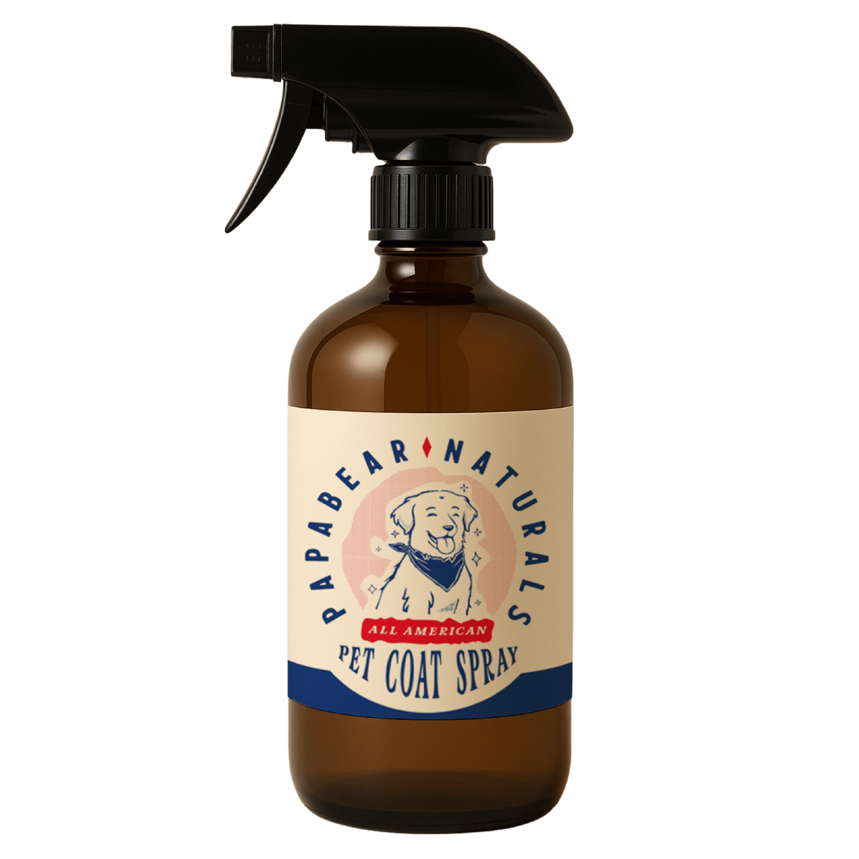 PapaBear Naturals All American Pet Coat Spray 8 oz