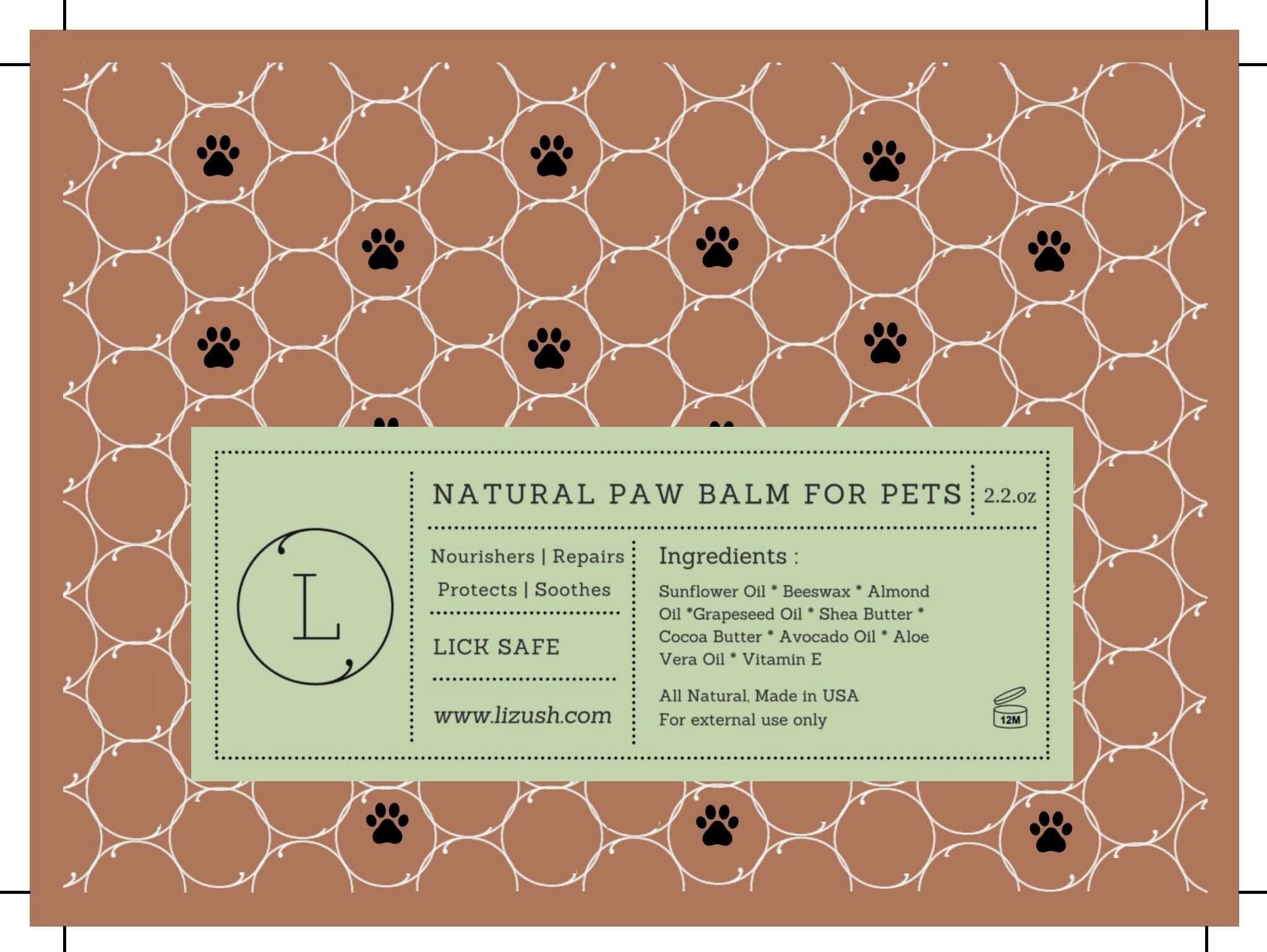 Natural Paw Balm for PETS - My American Goods
