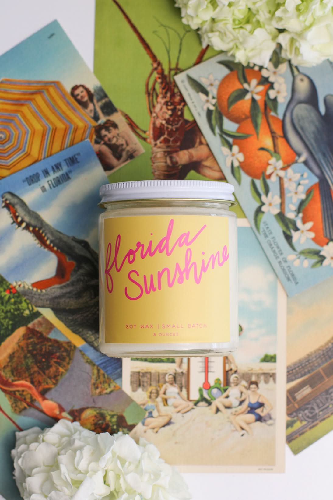 Florida Sunshine - 8oz Soy Candle - My American Goods