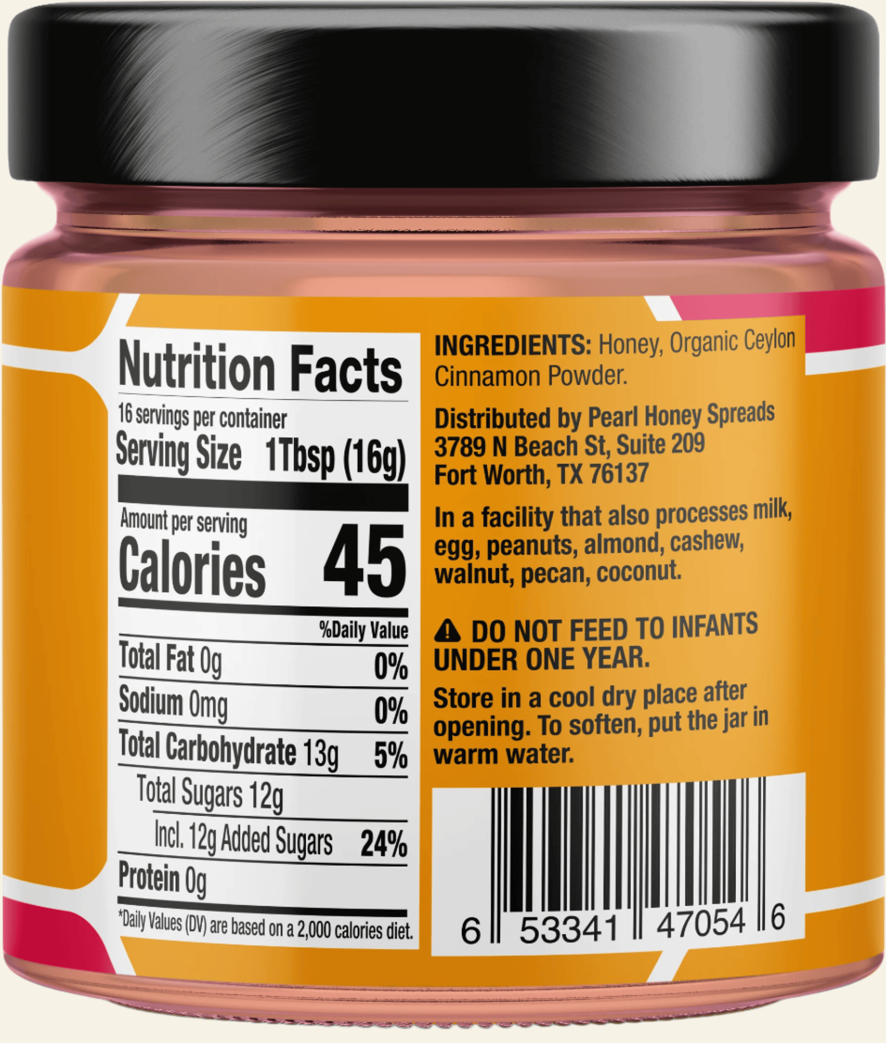 Cinnamon creamed honey - My American Goods