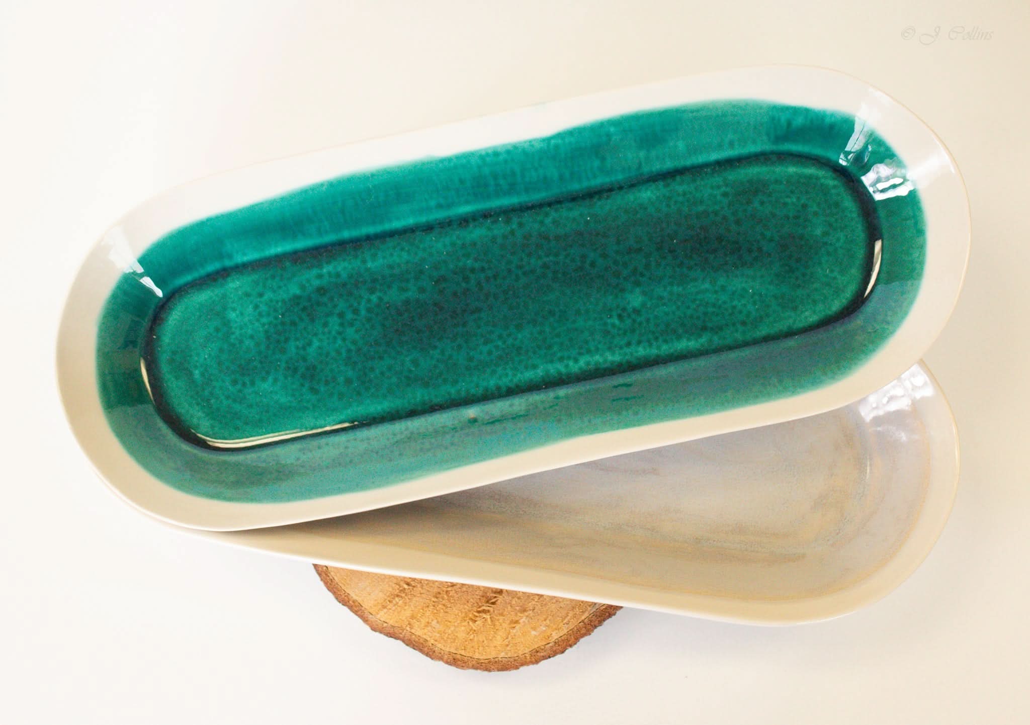 prodigalpottery Ceramic Artisan Long Oval Dish