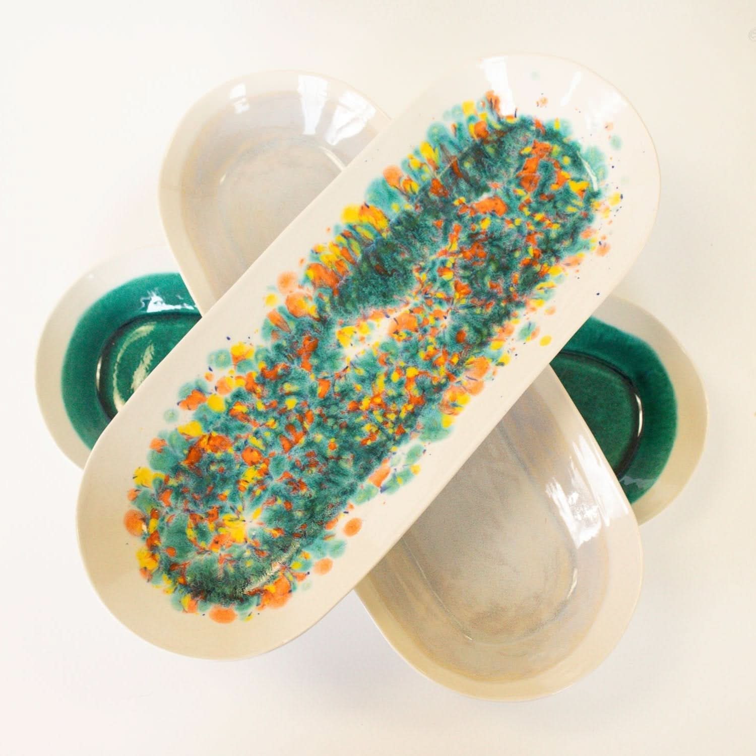 Artisan Long Oval Dish - My American Goods