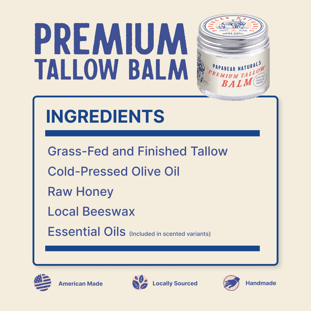 Papabear Perfect Pair Tallow Bundle - My American Goods