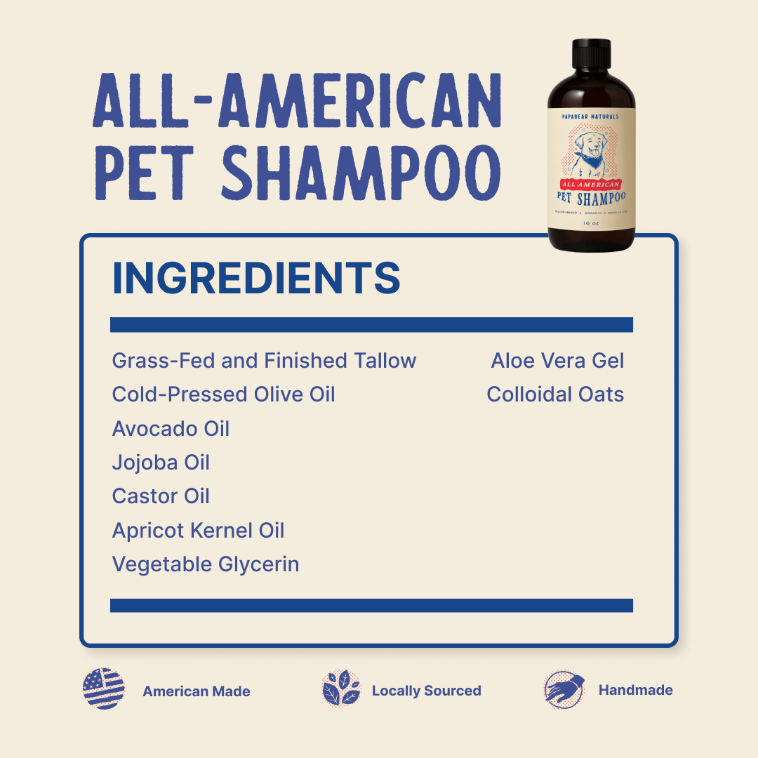 Papabear All American Pet Shampoo - My American Goods