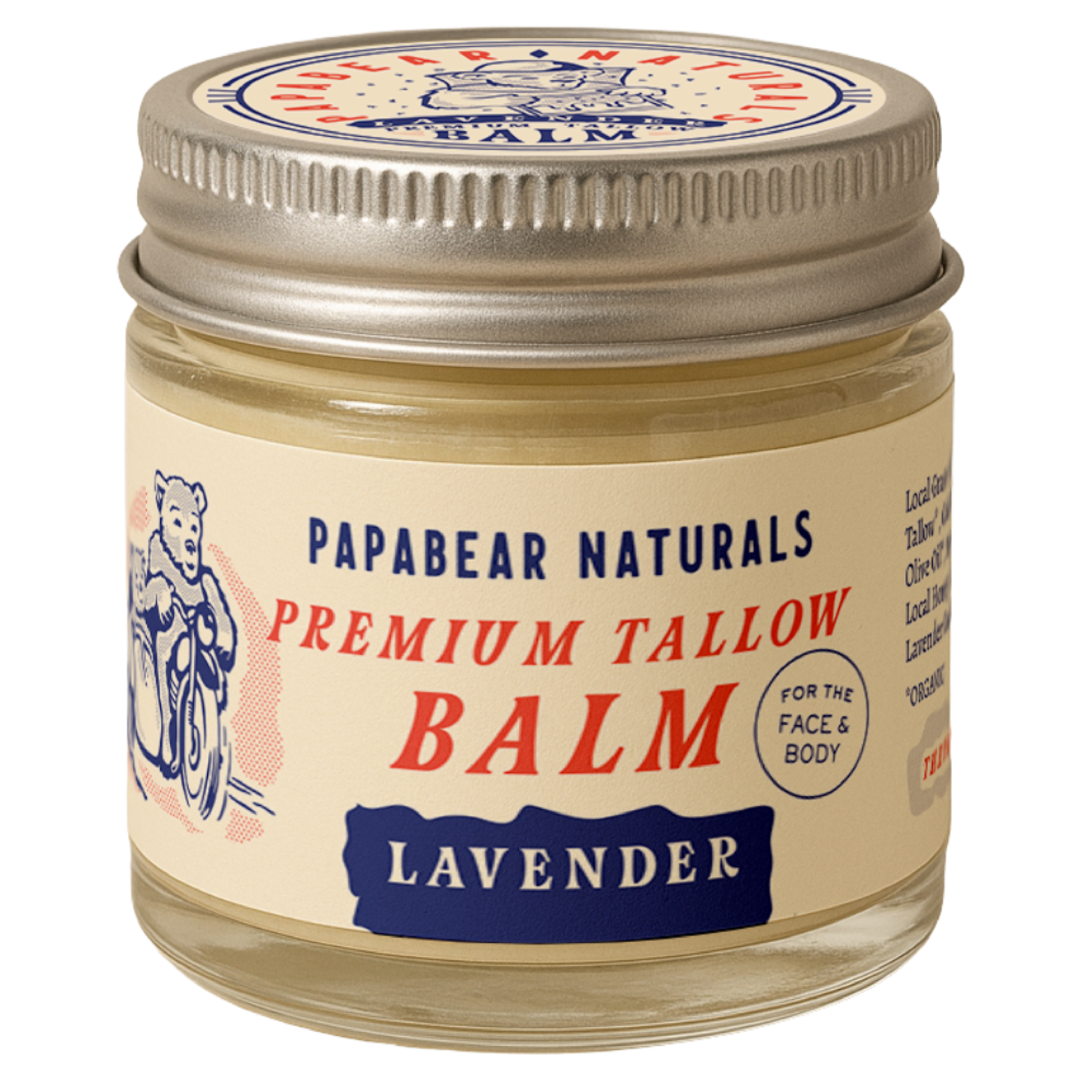 Papabear Premium Tallow Balm