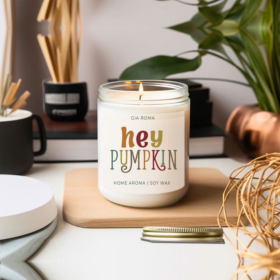 Gia Roma Candle Baked Pumpkin Candle
