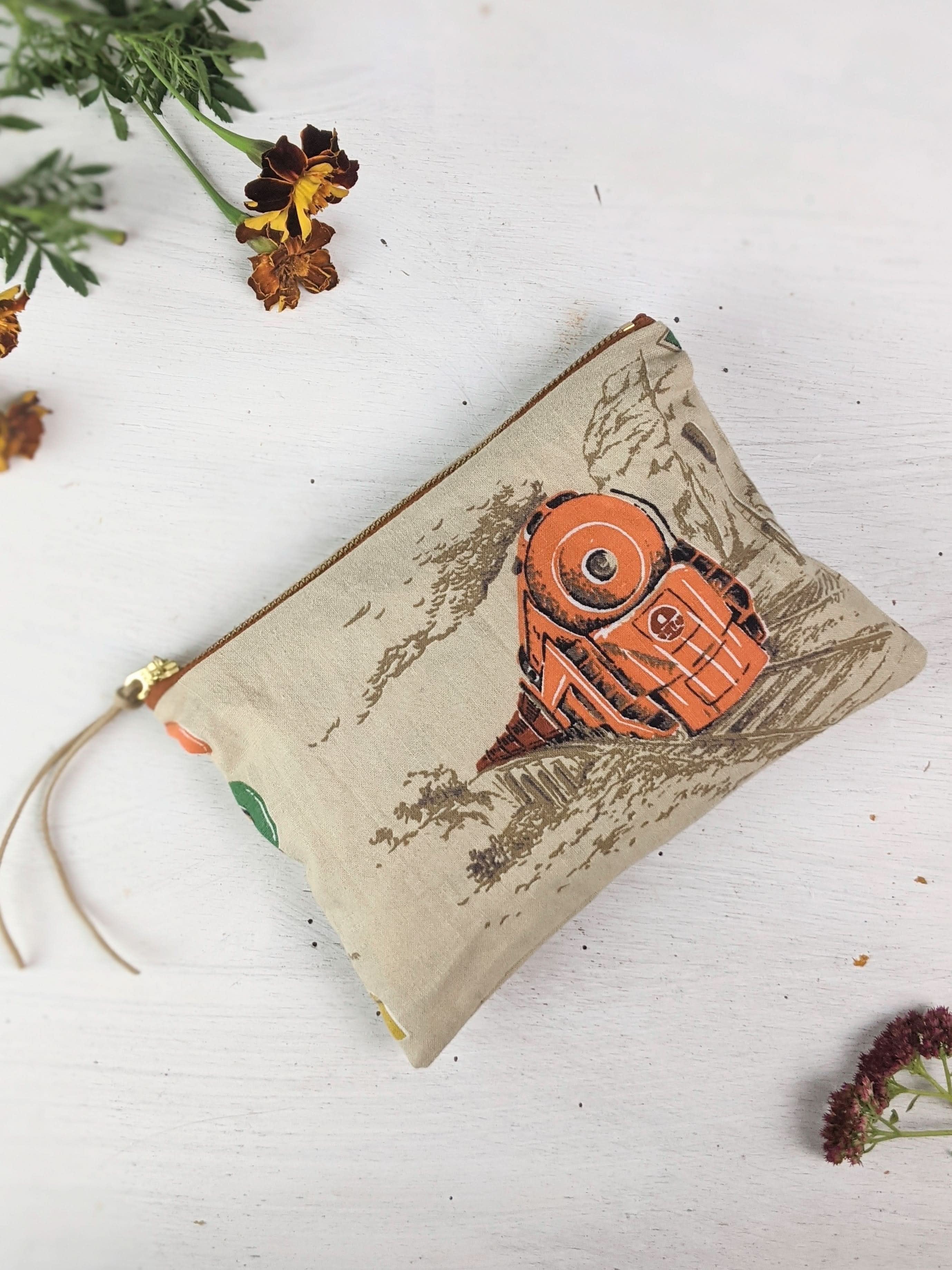 Ash & Rose purse Steam Train Clutch