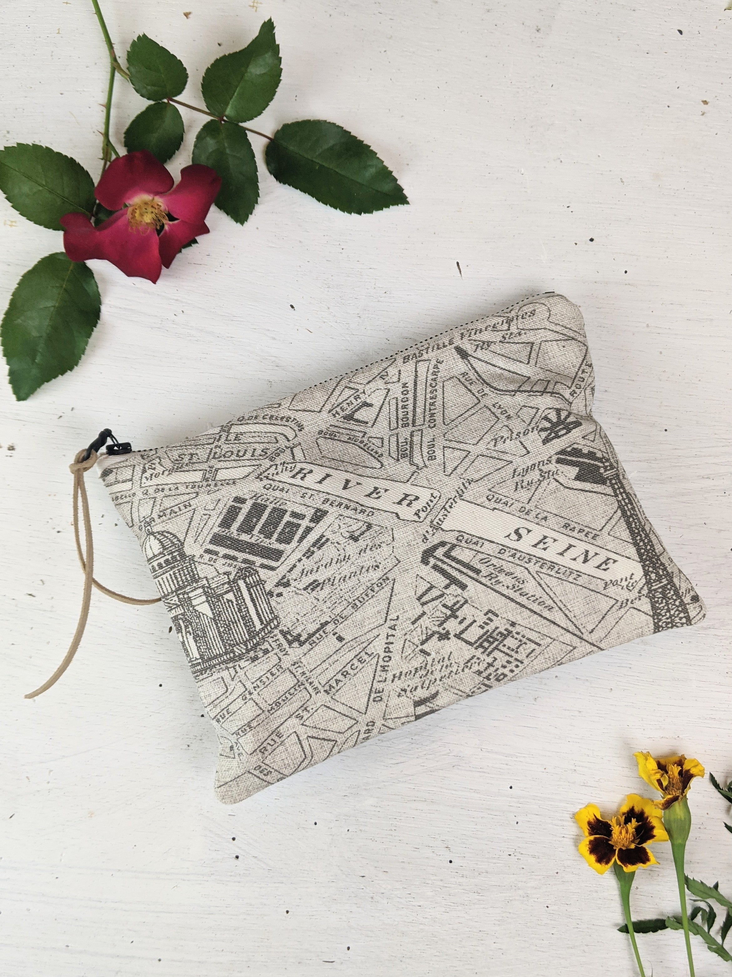Paris Map Purse - My American Goods