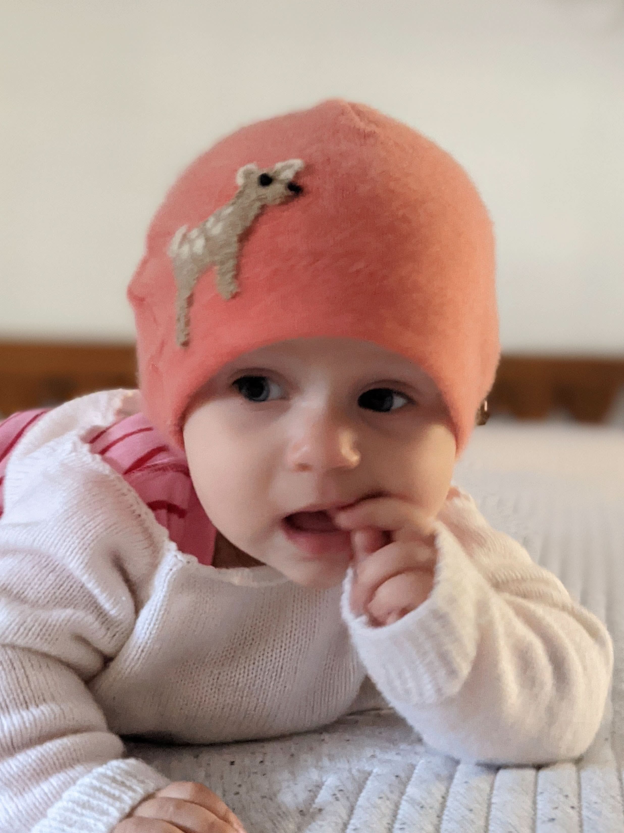 Fawn Cashmere Hat - Baby - My American Goods