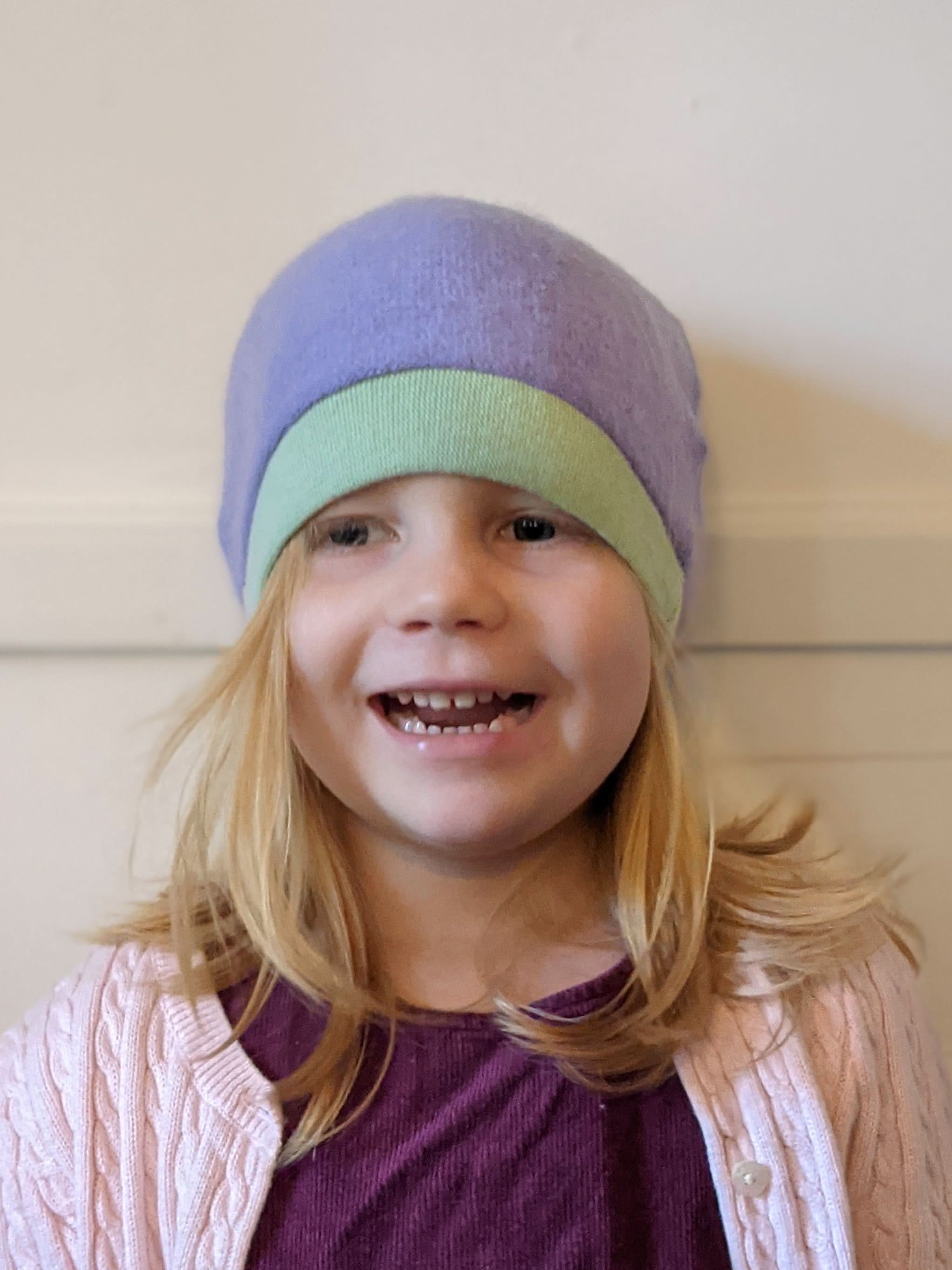 Cashmere Combo Hat - Child - My American Goods
