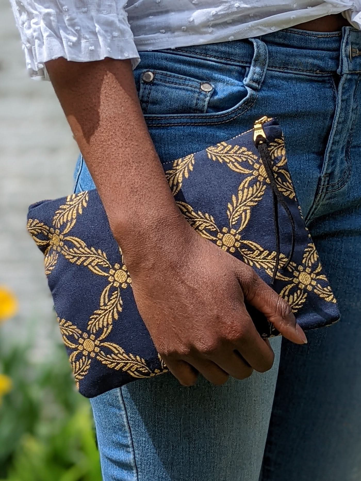 Ash & Rose purse Royal Blue Clutch