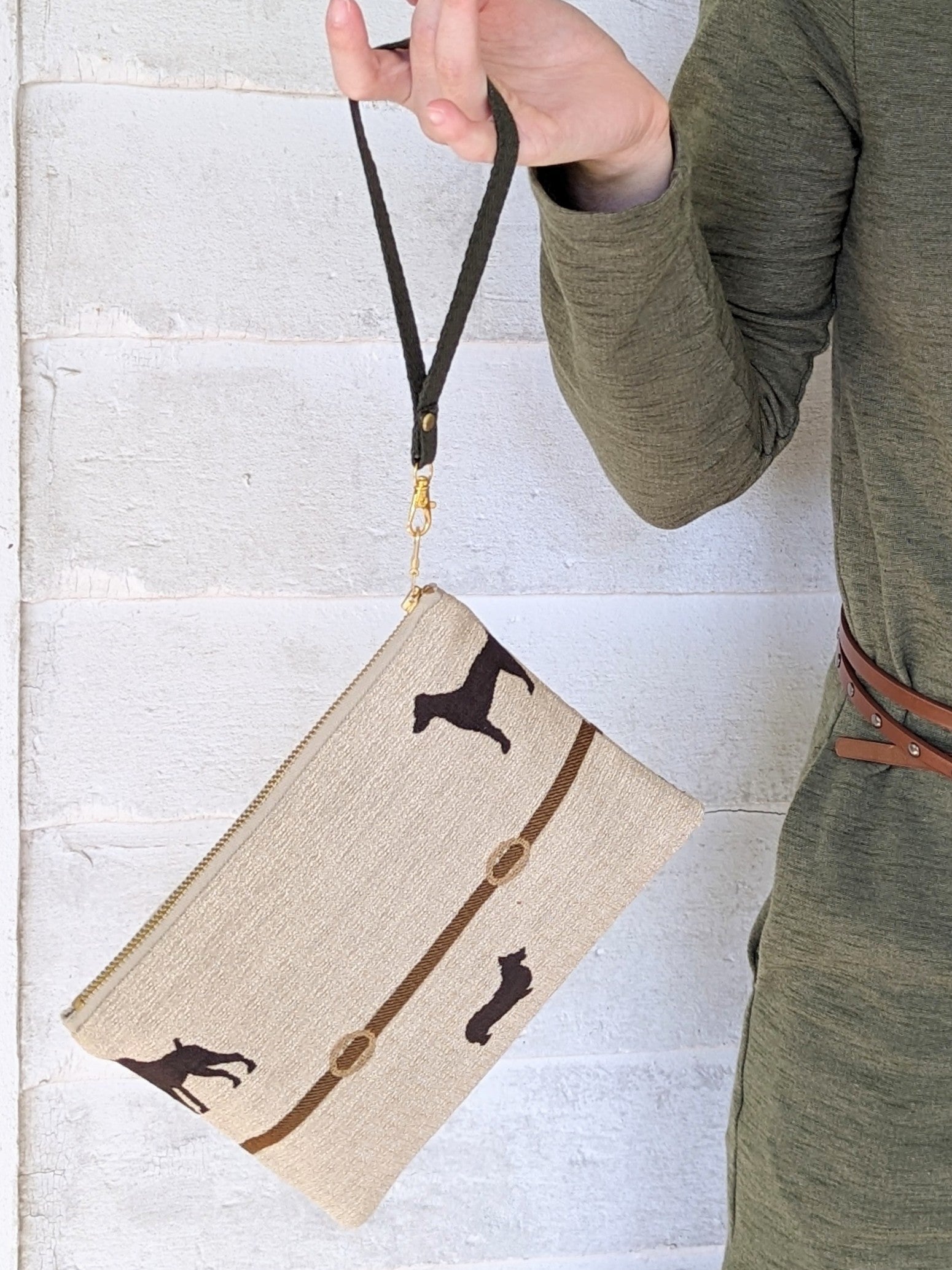 Dog Walk Wristlet Purse - My American Goods
