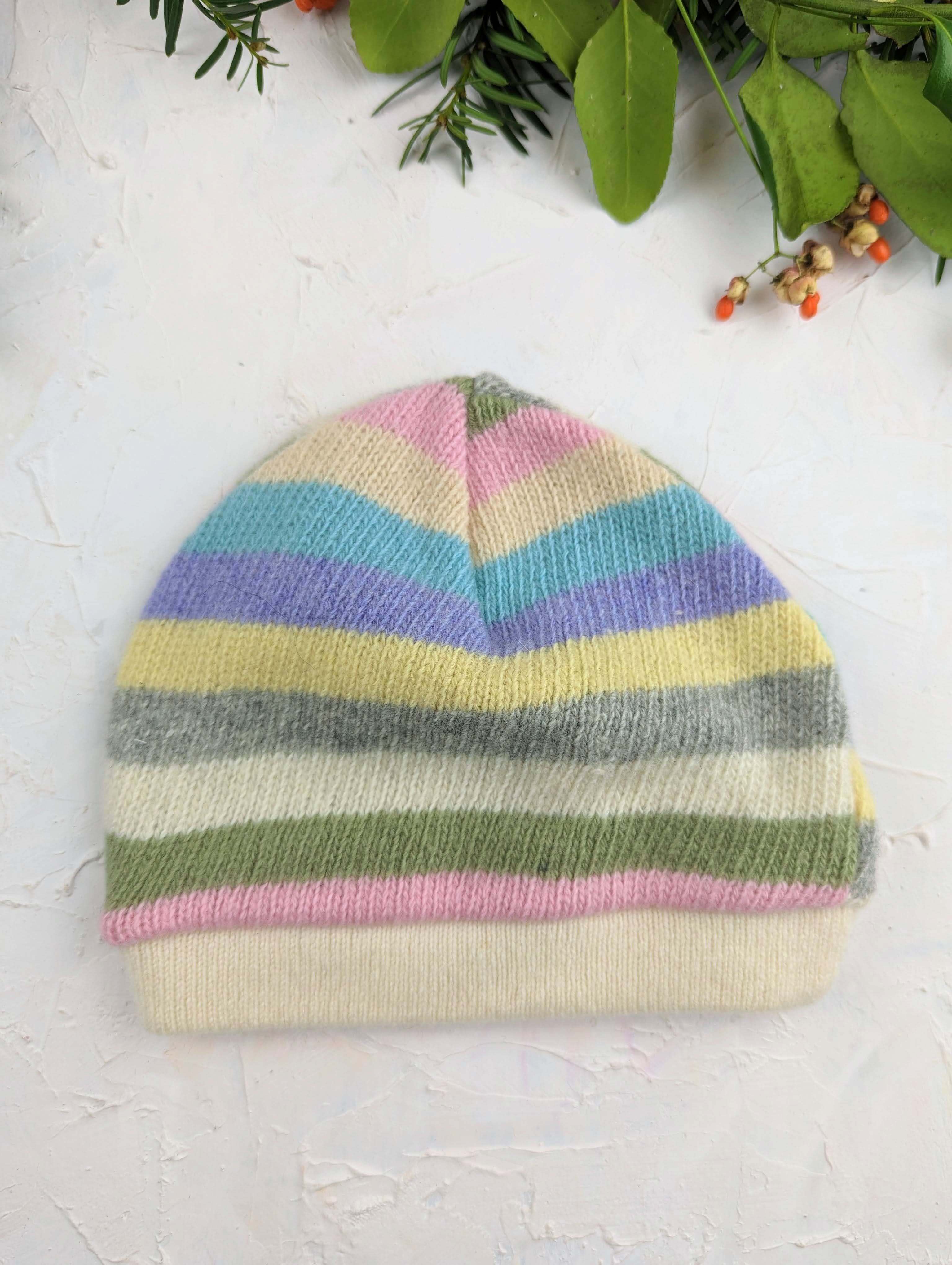 Cashmere Combo Hat - Toddler - My American Goods