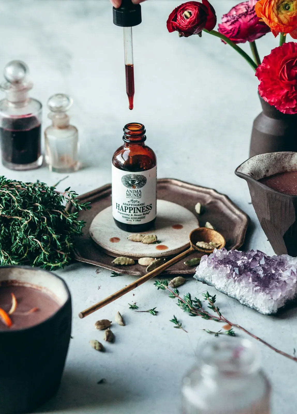 Anima Mundi Tincture HAPPINESS Tonic™️ | Adaptogenic Spirit Tonic*
