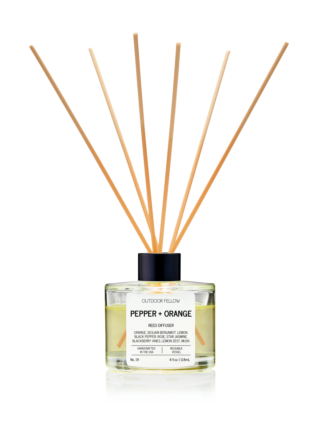 Pepper and Orange Reed Diffuser - My American Goods