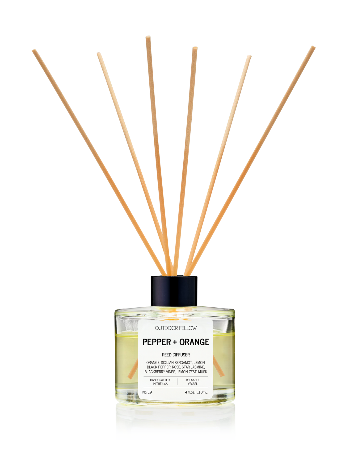 Pepper and Orange Reed Diffuser - My American Goods
