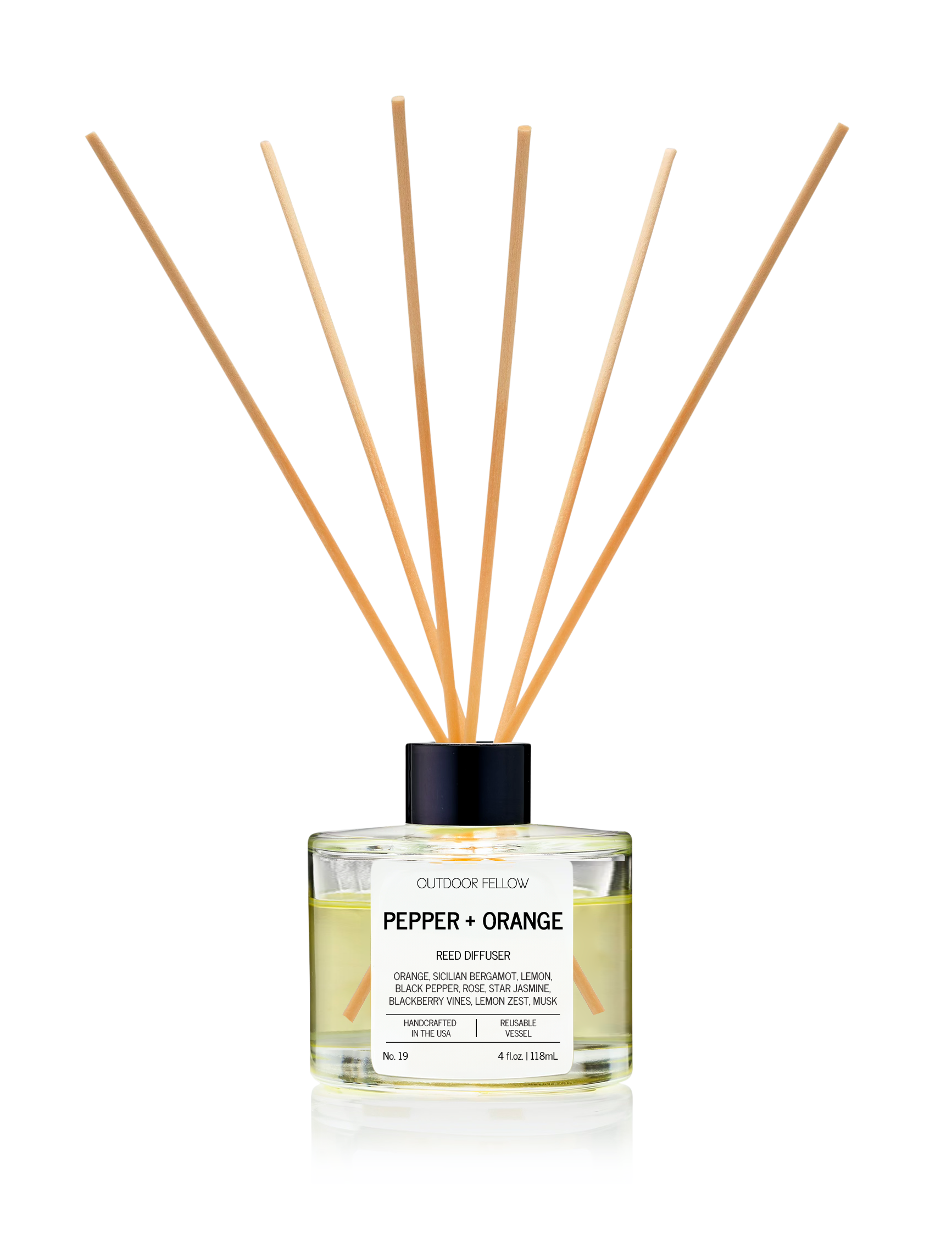 Pepper and Orange Reed Diffuser - My American Goods