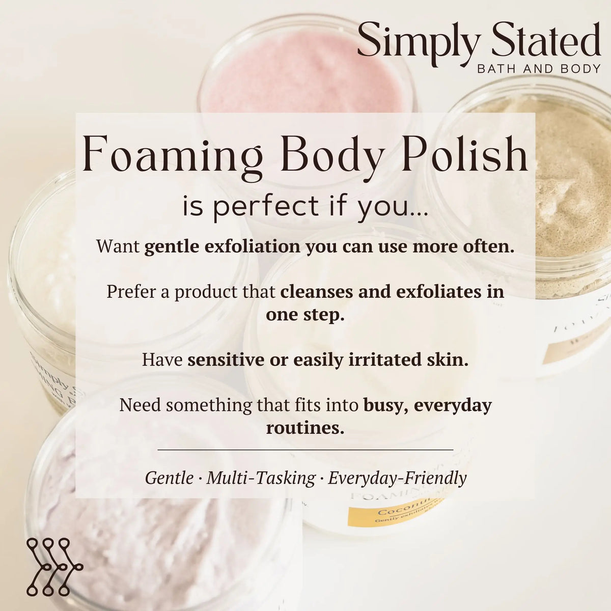 Sweet Berry + Vanilla Foaming Body Polish