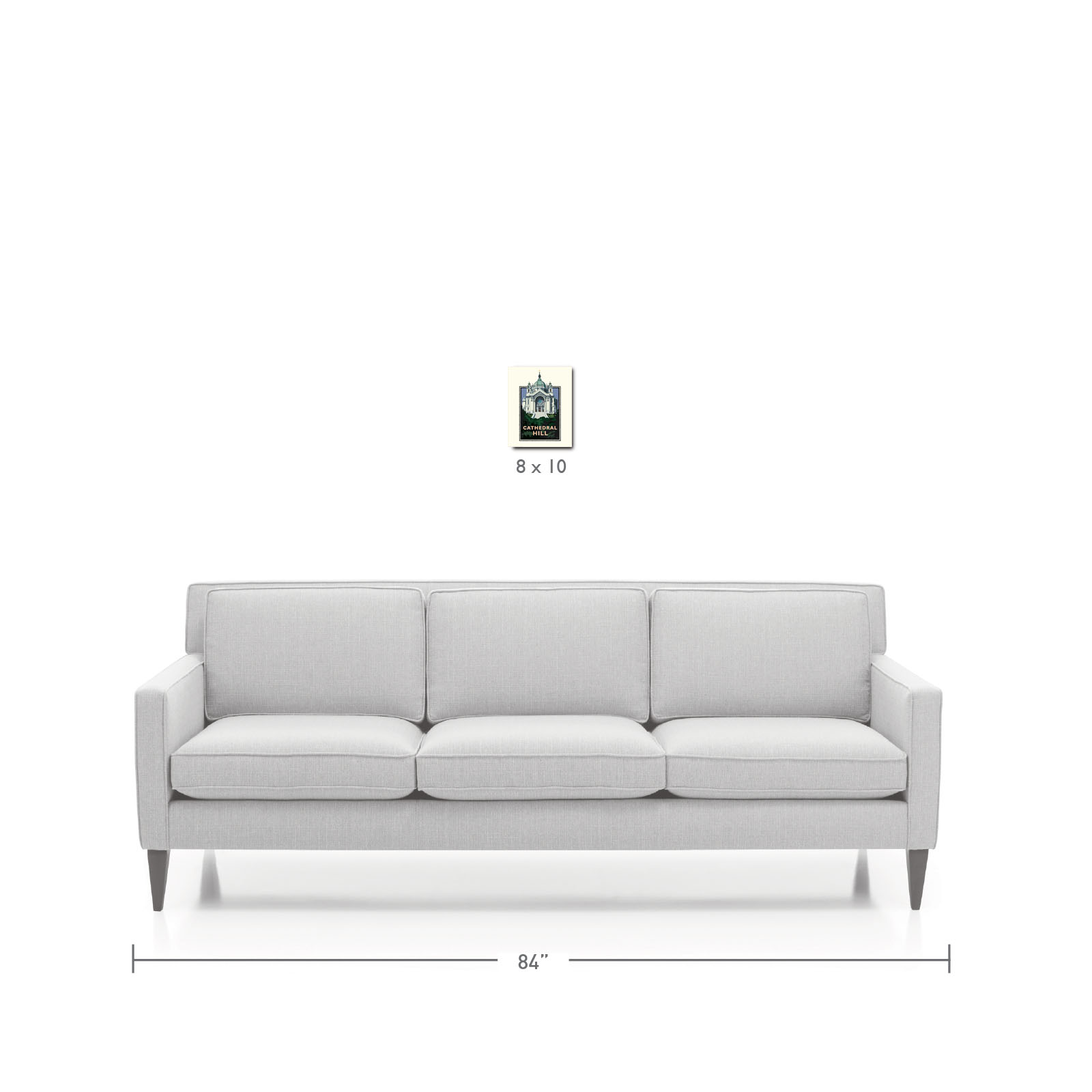 Landmark MN | Cathedral Hill St Paul Art Print - My American Goods