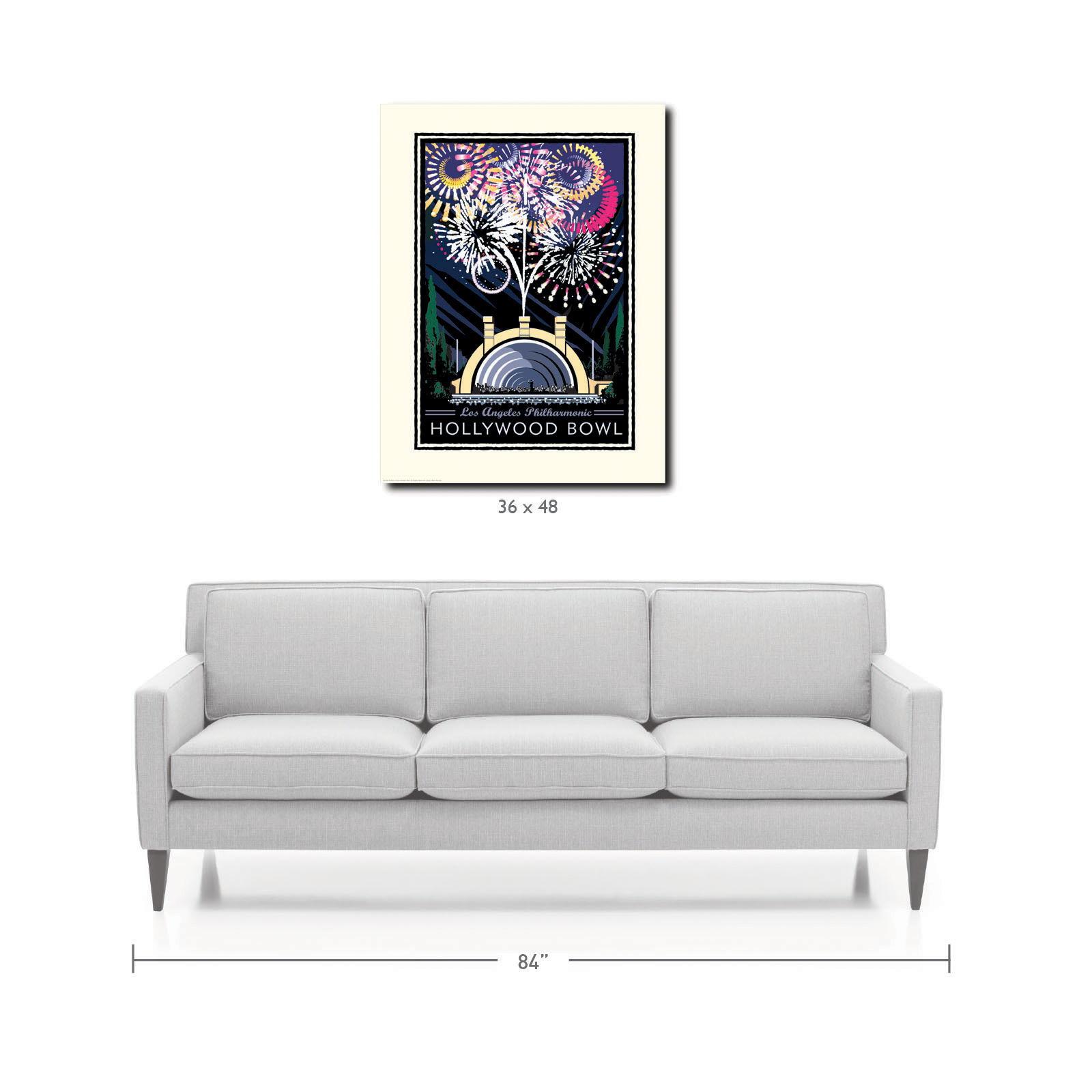 Landmark CA | Hollywood Bowl Fireworks - My American Goods