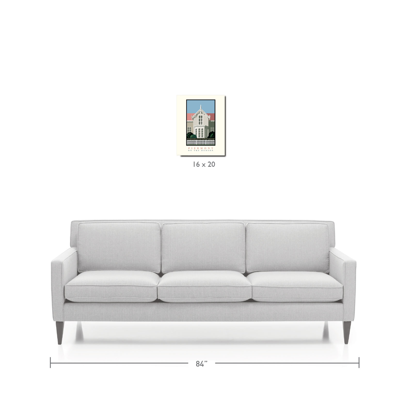Landmark NY | Piermont House Blue Sky - My American Goods