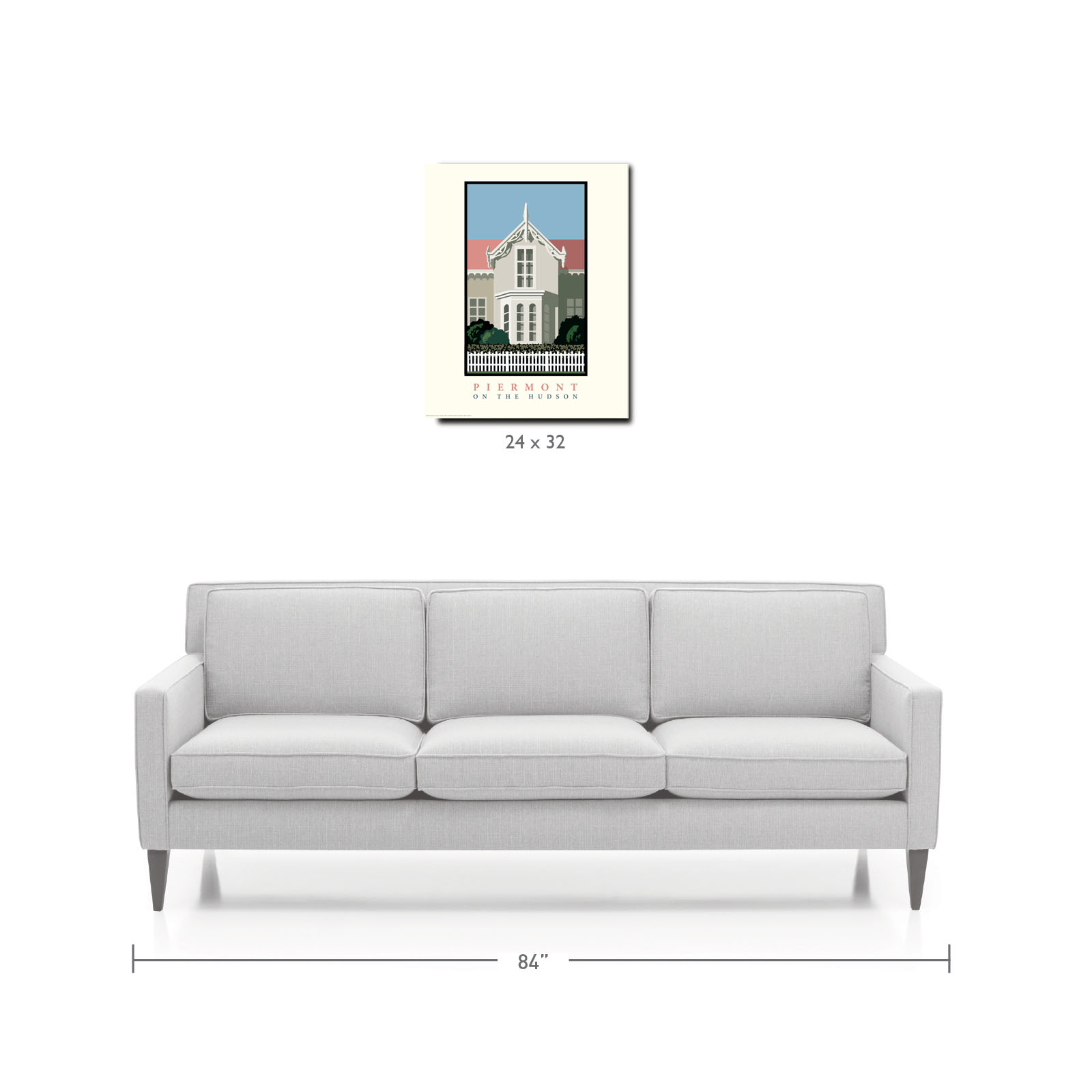 Landmark NY | Piermont House Blue Sky - My American Goods
