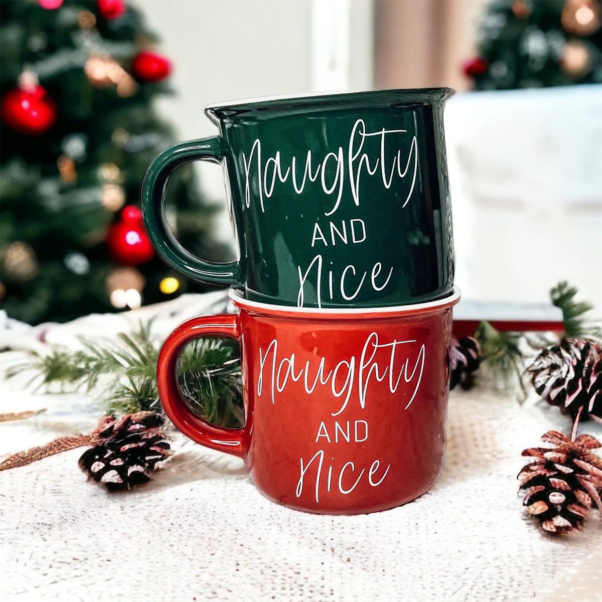 Naughty & Nice Mug - My American Goods