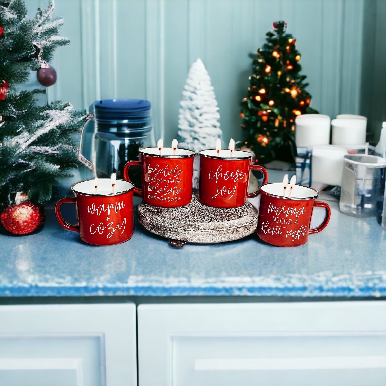 16oz Holiday Candle Mug - My American Goods