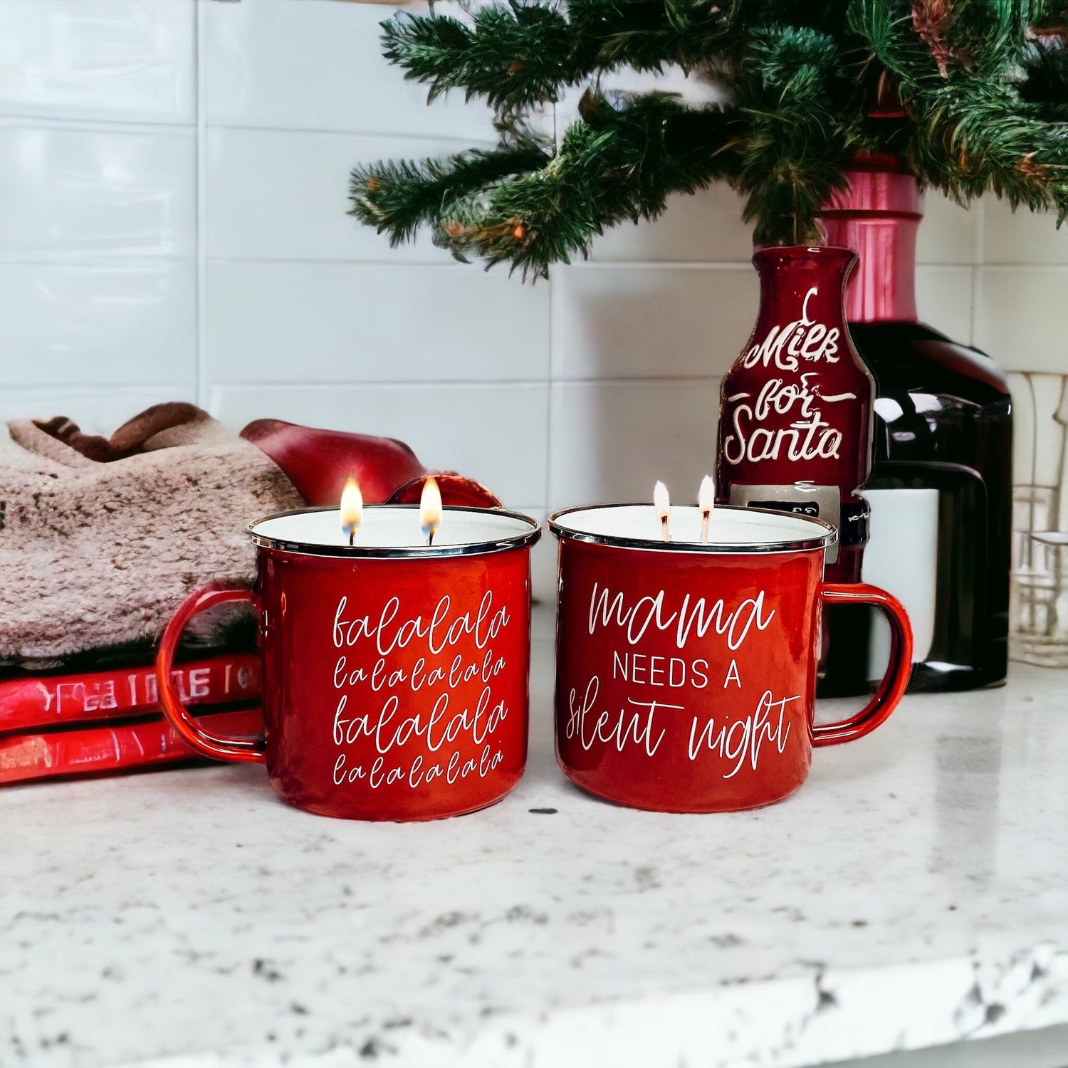 16oz Holiday Candle Mug - My American Goods