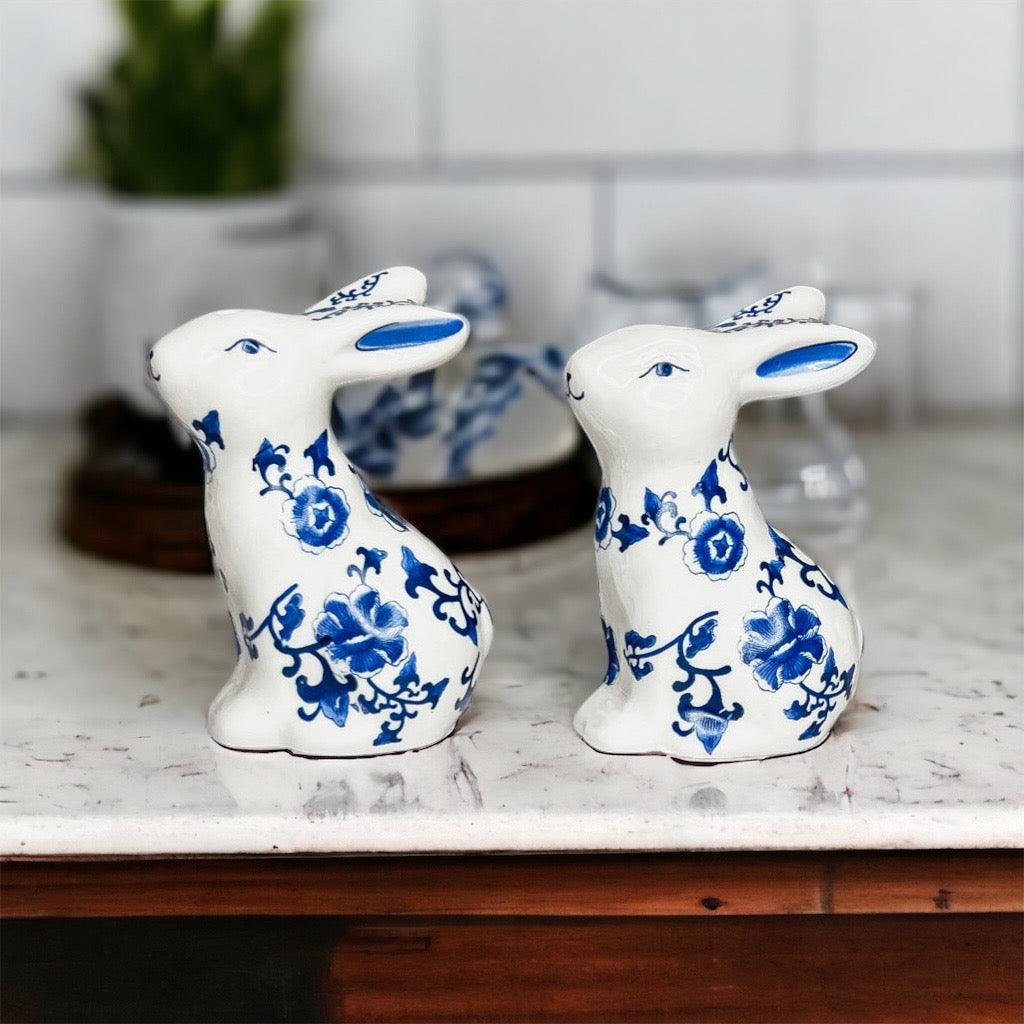 Gia Roma Kitchen Acessories Blue Bunny Shakers
