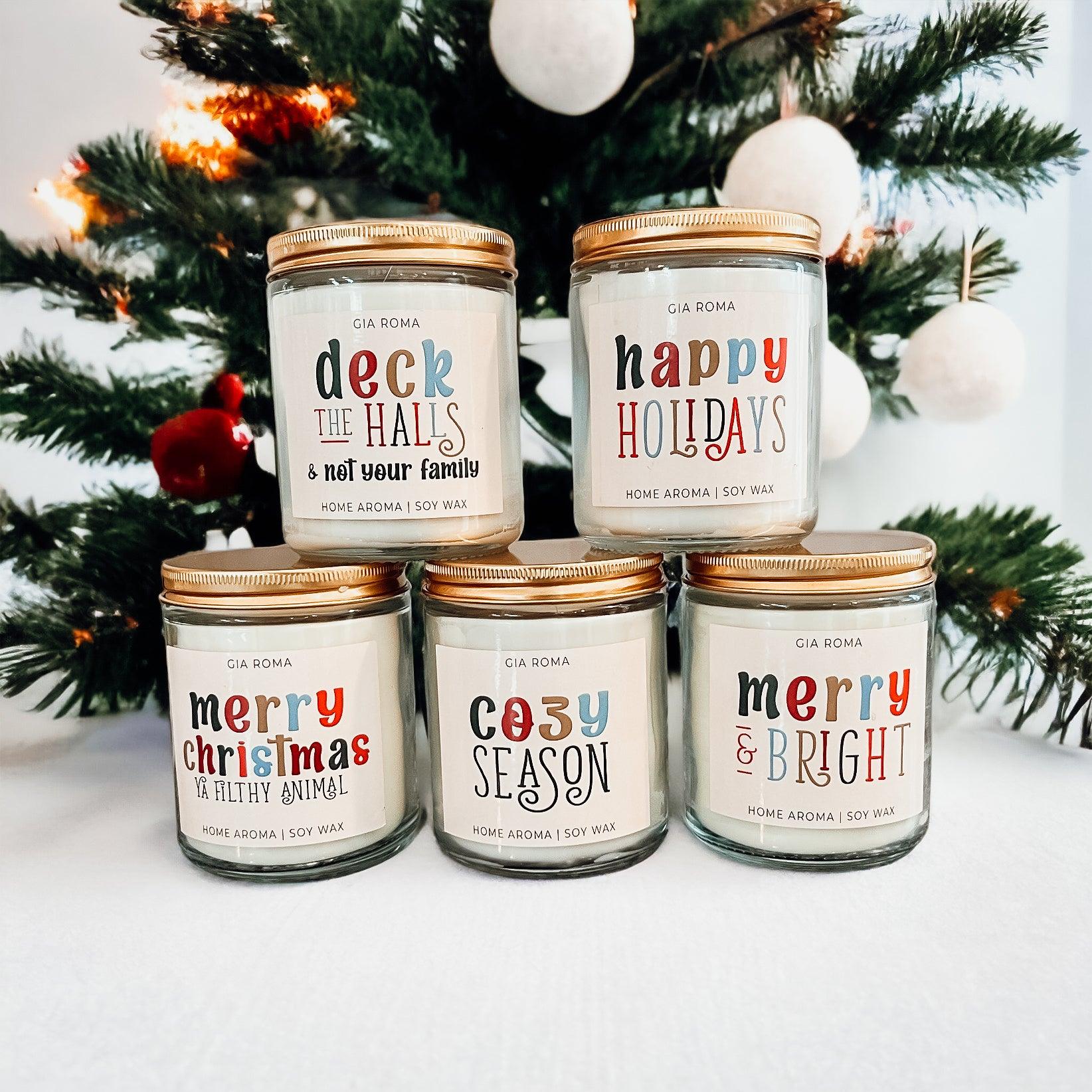 Gia Roma Candle Deck The Halls Candle