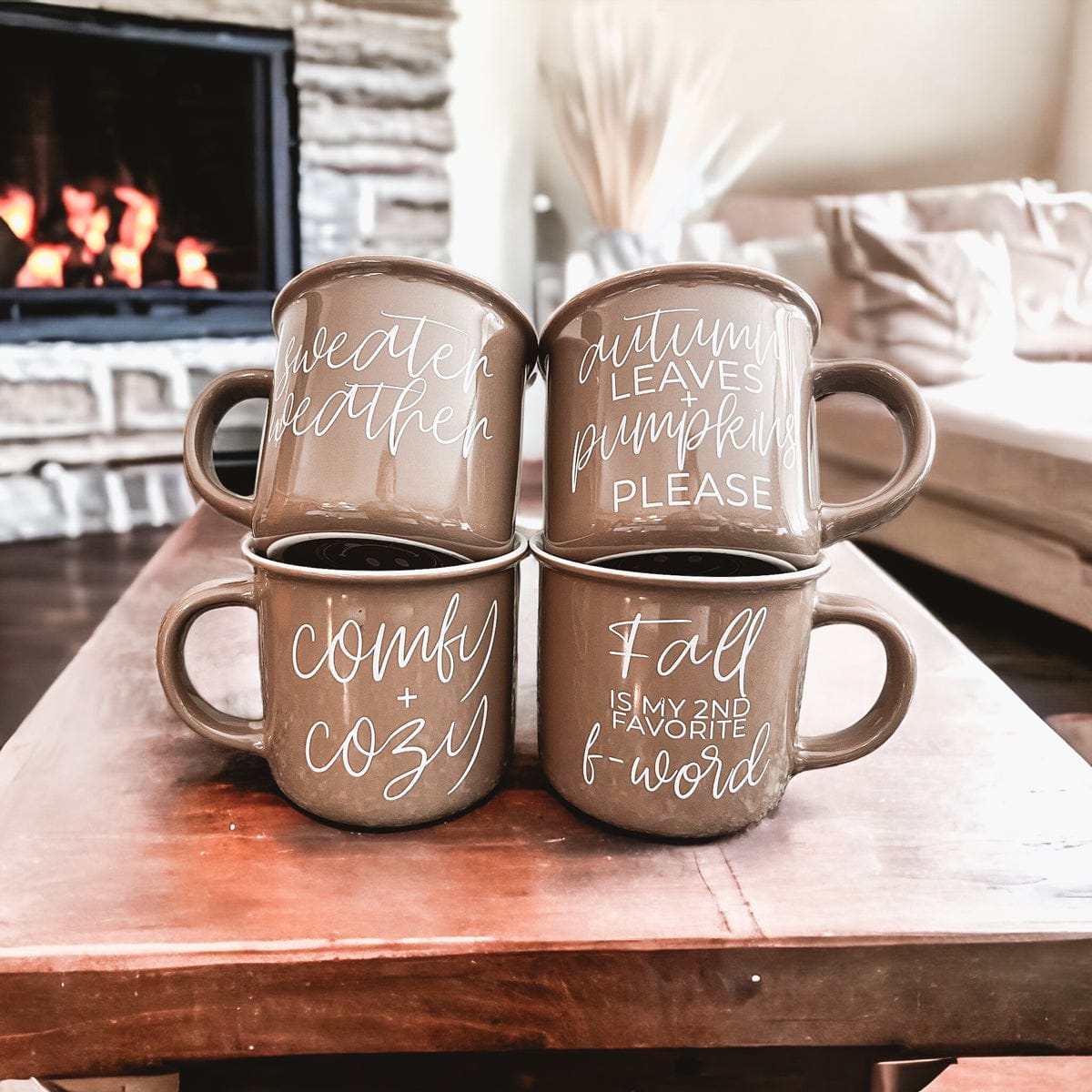Gia Roma Coffee Mug Fall + F-Word Mug