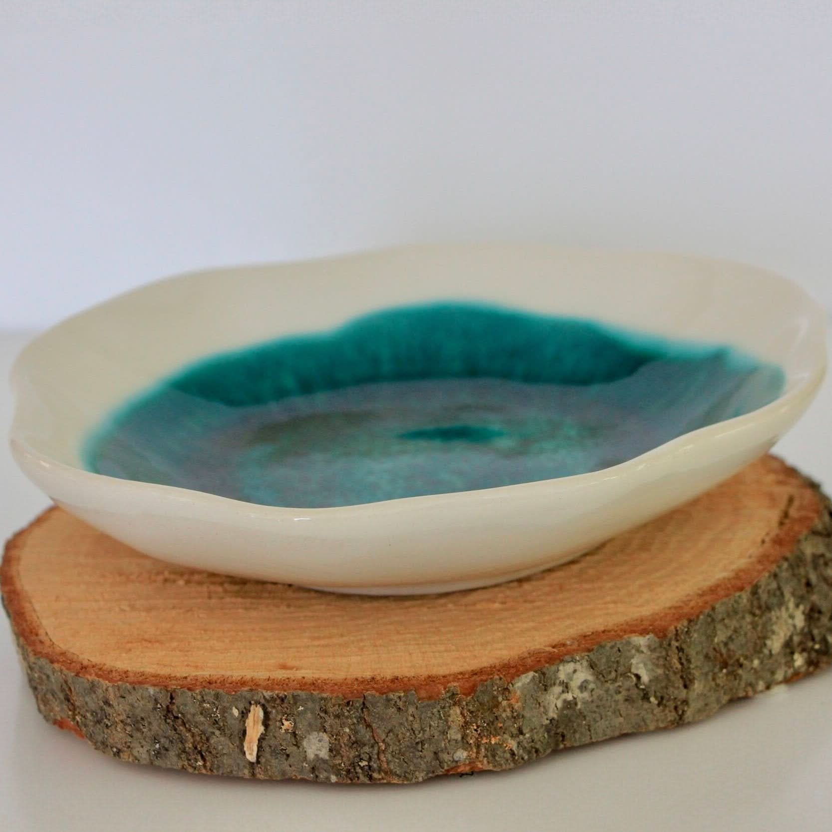 prodigalpottery Ceramic Artisan Dessert Plate