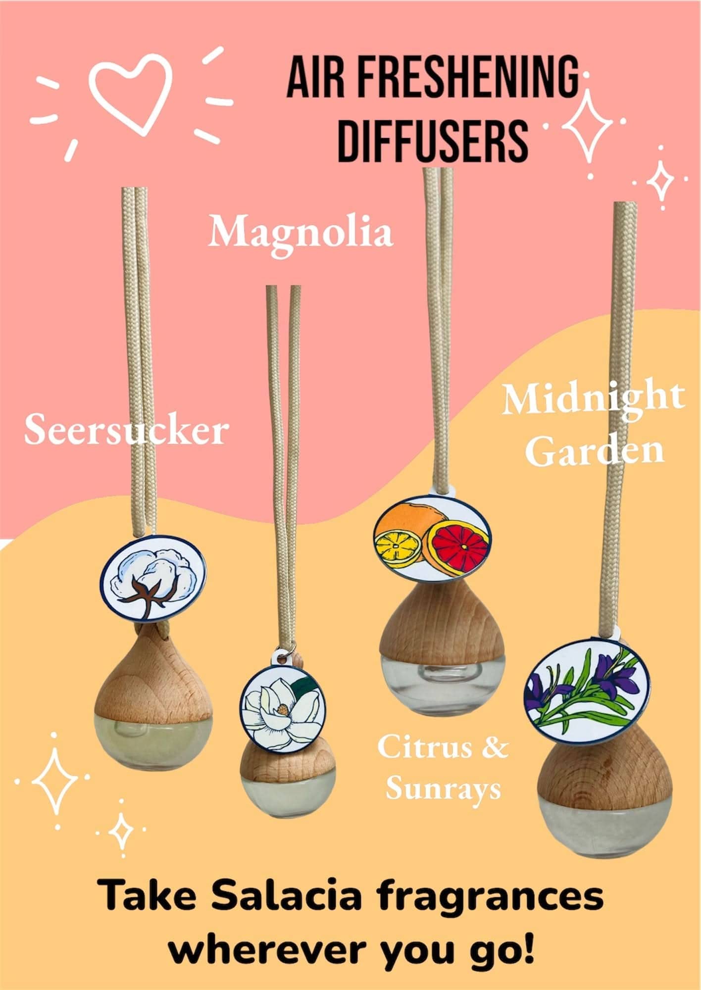 Salacia Salts Gifts Air Freshening Diffuser