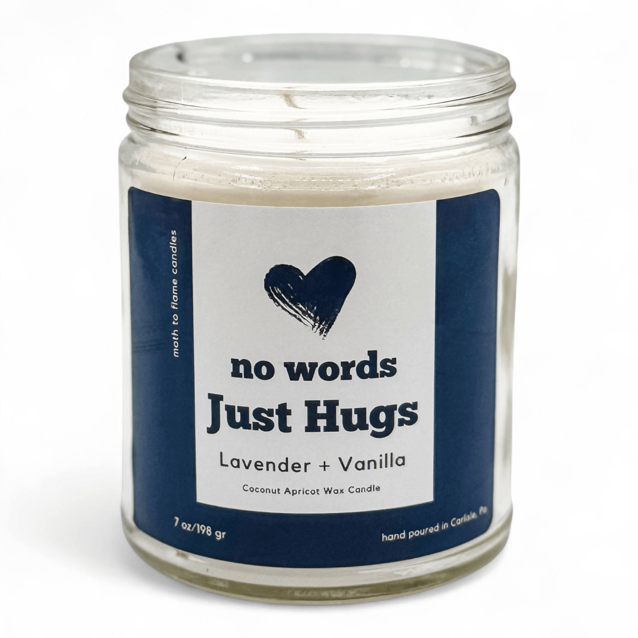Moth to Flame Candles Candles No Words, Just Hugs – 7 oz Candle