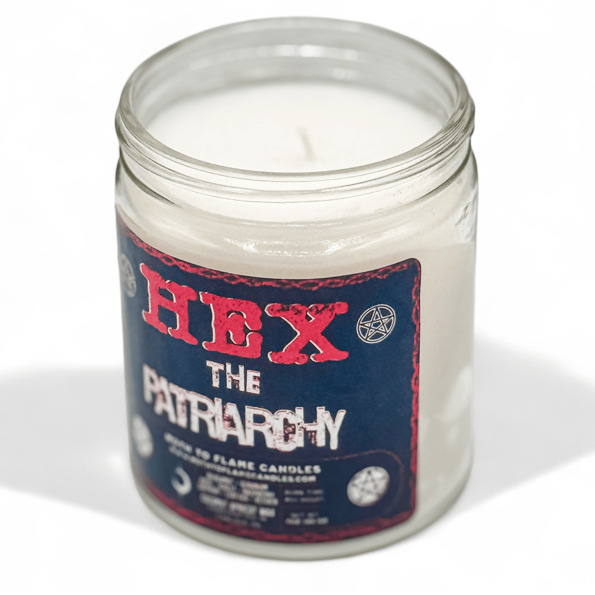 Moth to Flame Candles Candles Hex the Patriarchy – 7 oz Candle