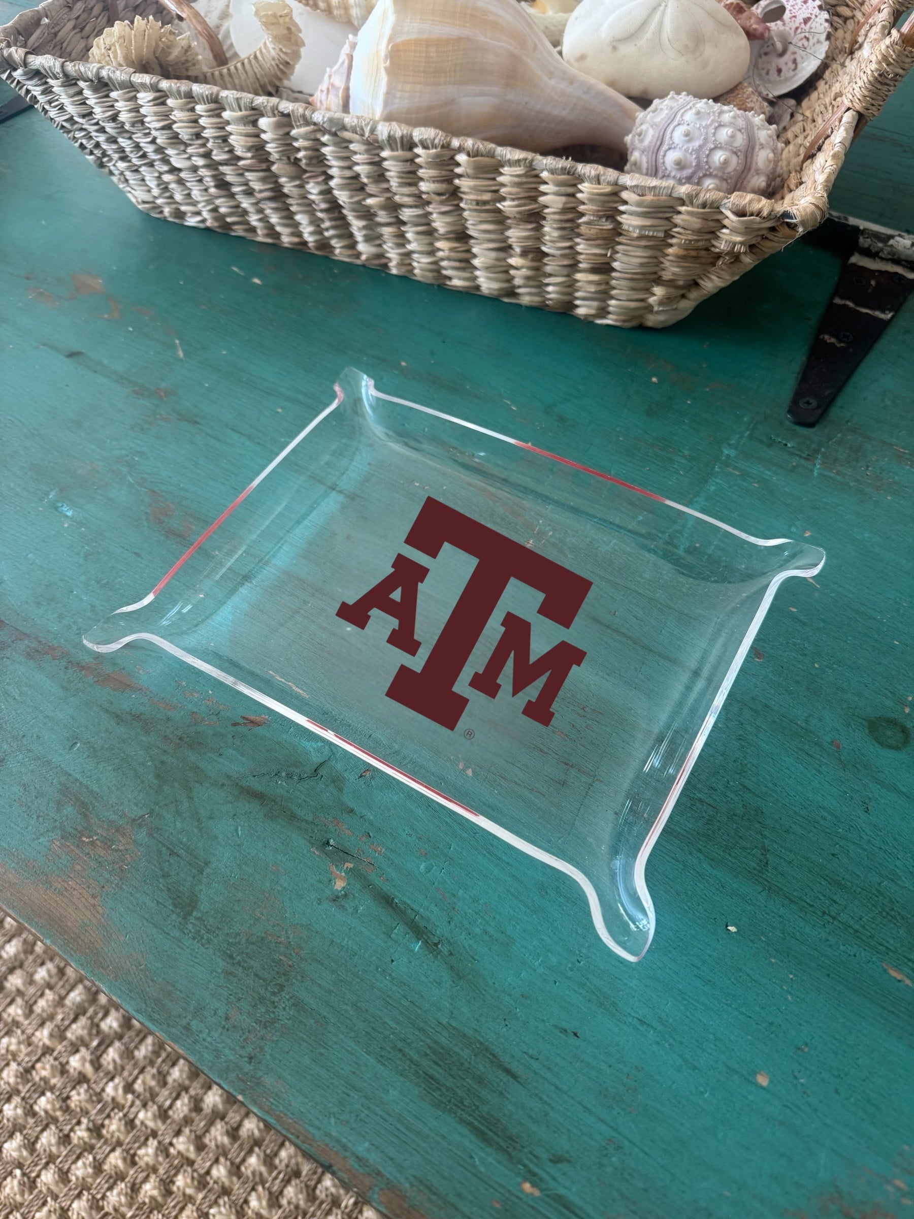 Texas A&M University Acrylic Tray
