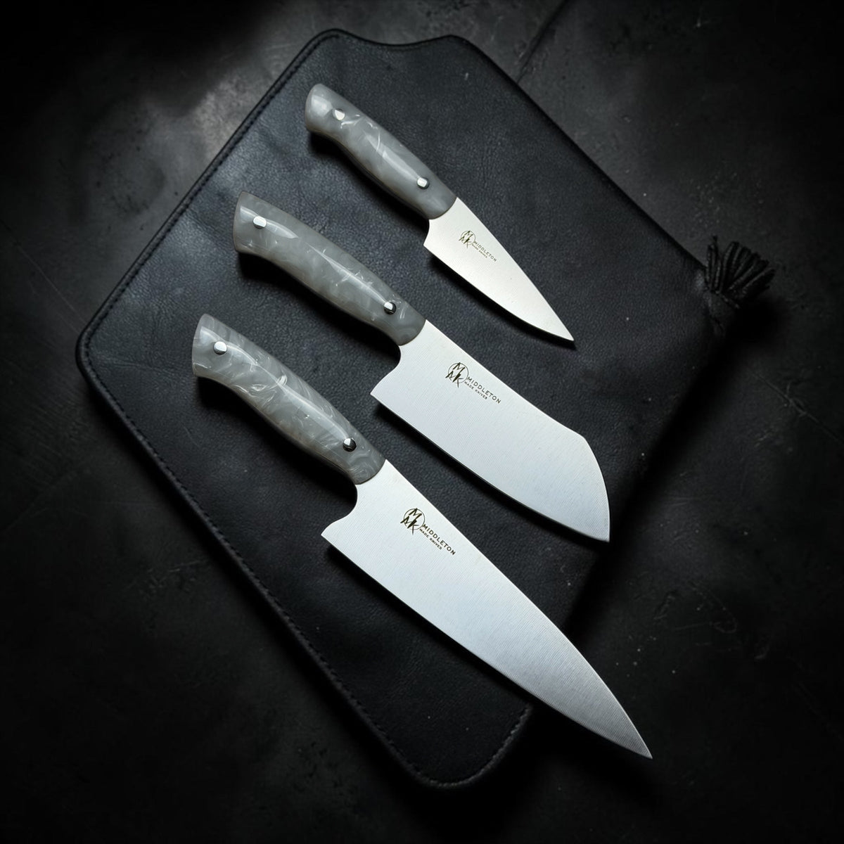 Pearl Echo Set - Chef, Santoku and Paring