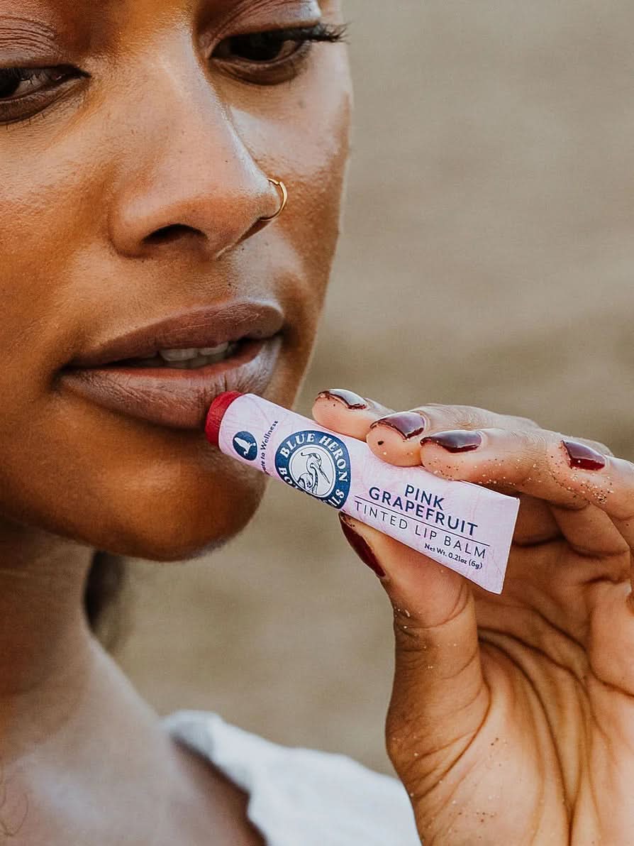 Organic Tinted Lip Balm - Pink Grapefruit - My American Goods