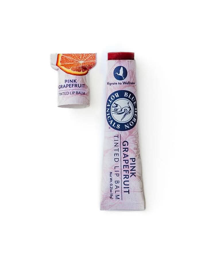 Organic Tinted Lip Balm - Pink Grapefruit - My American Goods
