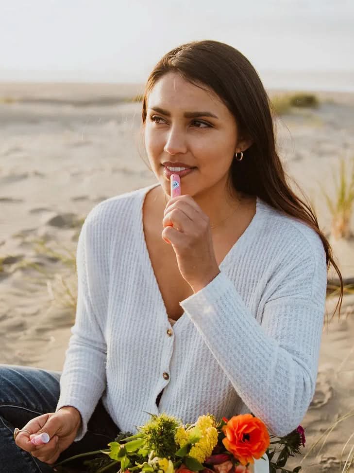 Organic Tinted Lip Balm - Pink Grapefruit - My American Goods