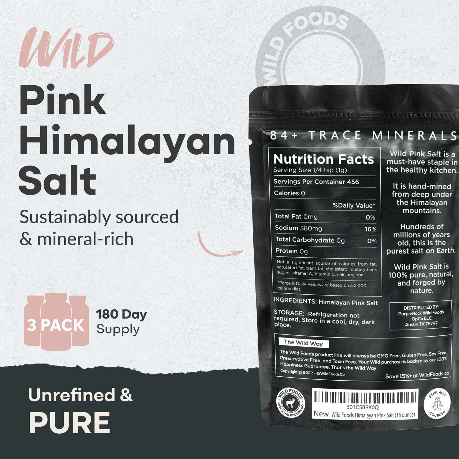 Himalayan Pink Salt – Mineral-Rich Gourmet Salt for Flavor & Health - My American Goods