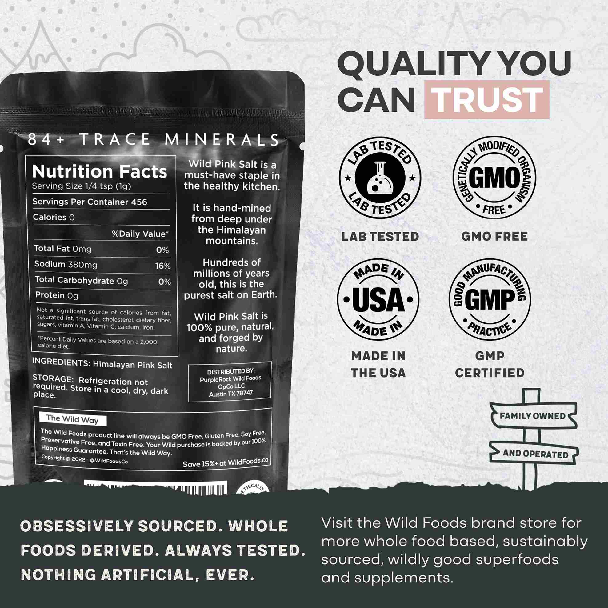 Himalayan Pink Salt – Mineral-Rich Gourmet Salt for Flavor & Health - My American Goods